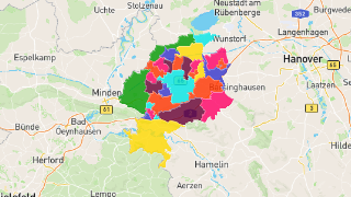 Postleitzahlen in Landkreis Schaumburg Thumbnail