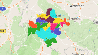 Postleitzahlen in Landkreis Schmalkalden-Meiningen Thumbnail