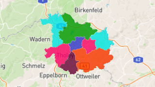 Postleitzahlen in Landkreis St. Wendel Thumbnail