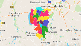 Postleitzahlen in Landkreis Starnberg Thumbnail