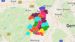 Postleitzahlen in Landkreis Waldeck-Frankenberg Thumbnail