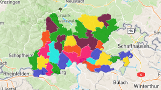 Postleitzahlen in Landkreis Waldshut Thumbnail