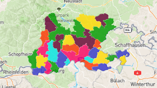 Postleitzahlen in Landkreis Waldshut Thumbnail
