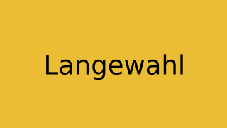 Langewahl Thumbnail