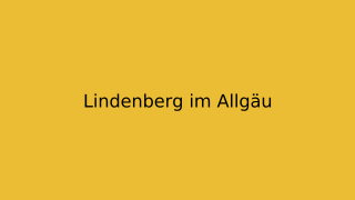 Lindenberg im Allgäu Thumbnail