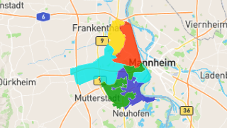 Postleitzahlen in Ludwigshafen am Rhein Thumbnail