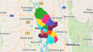 Postleitzahlen in Mannheim Thumbnail
