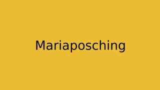 Mariaposching Thumbnail