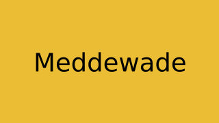 Meddewade Thumbnail