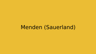 Menden (Sauerland) Thumbnail