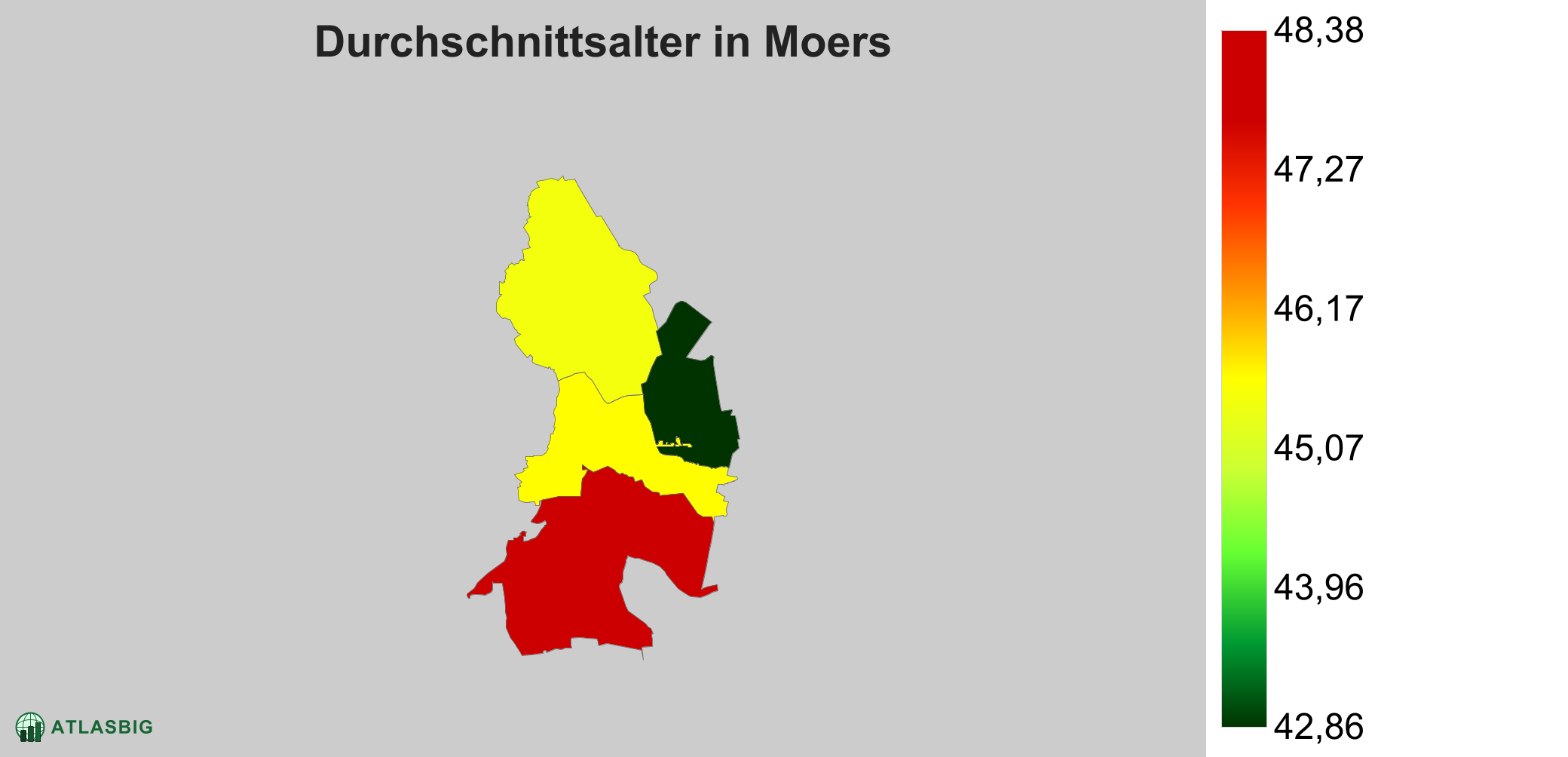 Durchschnittsalter in Moers: Wo die Stadt am jüngsten ist