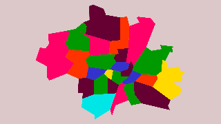 Münchener Stadtbezirke Karte Thumbnail