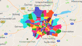 Postleitzahlen in München Thumbnail
