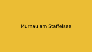 Murnau am Staffelsee Thumbnail