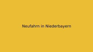 Neufahrn in Niederbayern Thumbnail