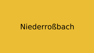 Niederroßbach Thumbnail