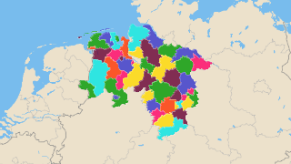 Landkreise und Kreisfreien Städte in Niedersachsen Thumbnail