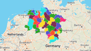 Landkreise und Kreisfreie Städte in Niedersachsen Thumbnail