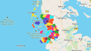 Postleitzahlen in Nordfriesland Thumbnail