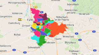 Postleitzahlen in Nürnberg Thumbnail