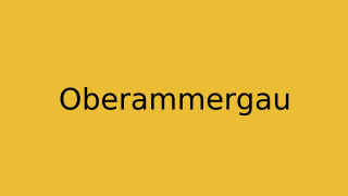 Oberammergau Thumbnail