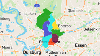 Postleitzahlen in Oberhausen Thumbnail