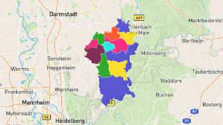 Postleitzahlen in Odenwaldkreis Thumbnail