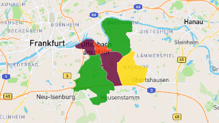 Postleitzahlen in Offenbach am Main Thumbnail