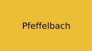 Pfeffelbach Thumbnail