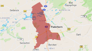 Postleitzahl 33106 - Paderborn Thumbnail