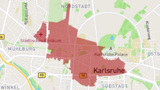 Postleitzahl 76133 - Karlsruhe Thumbnail