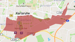 Postleitzahl 76137 - Karlsruhe Thumbnail