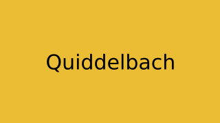 Quiddelbach Thumbnail