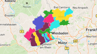 Postleitzahlen in Rheingau-Taunus-Kreis Thumbnail