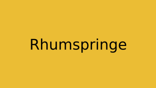 Rhumspringe Thumbnail