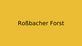 Roßbacher Forst Thumbnail
