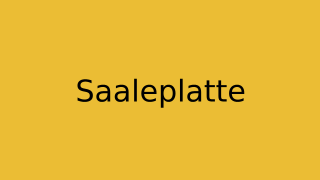 Saaleplatte Thumbnail