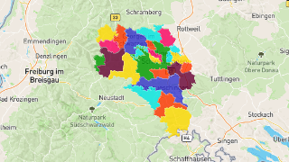 Postleitzahlen in Schwarzwald-Baar-Kreis Thumbnail