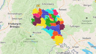Postleitzahlen in Schwarzwald-Baar-Kreis Thumbnail