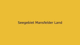 Seegebiet Mansfelder Land Thumbnail