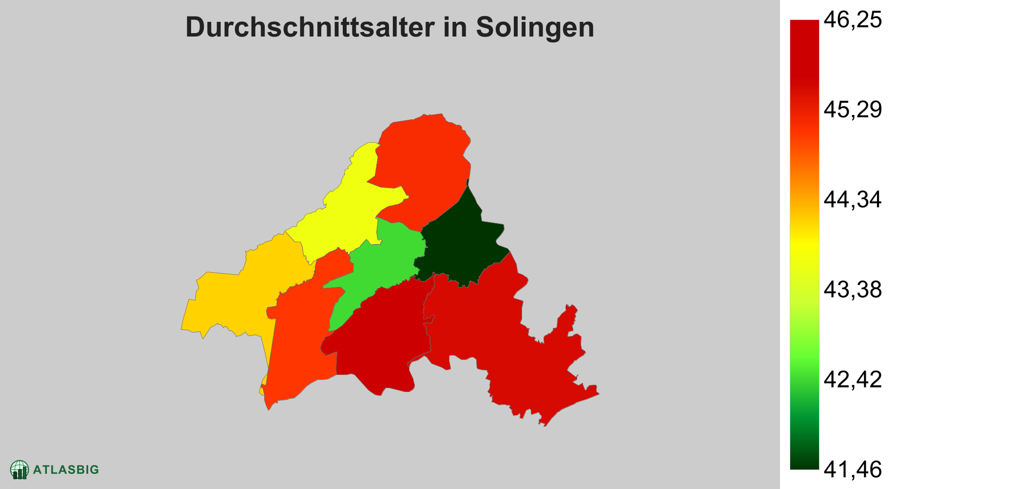 Durchschnittsalter in Solingen: Wo die Stadt am jüngsten ist