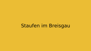 Staufen im Breisgau Thumbnail