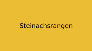 Steinachsrangen Thumbnail