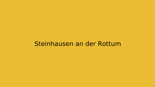 Steinhausen an der Rottum Thumbnail