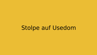 Stolpe auf Usedom Thumbnail