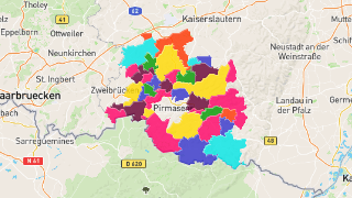 Postleitzahlen in Südwestpfalz Thumbnail
