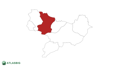 Lage von Merzifon auf der Karte von Amasya Thumbnail