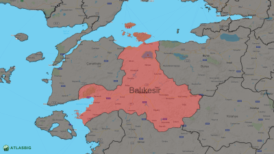 Balıkesir und benachbarte Provinzen Thumbnail
