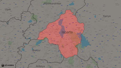 Isparta und benachbarte Provinzen Thumbnail