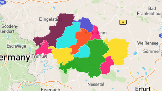 Postleitzahlen in Unstrut-Hainich-Kreis Thumbnail